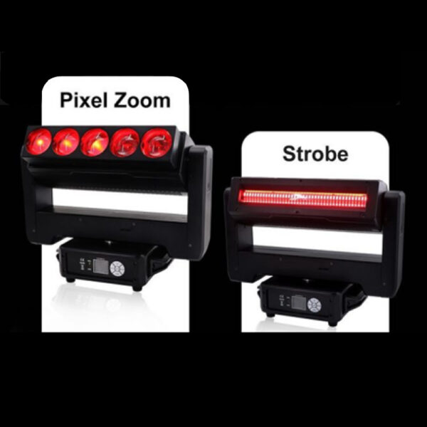 ADL 500 MOVING HEAD ZOOM + STROBE